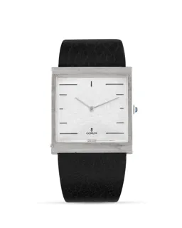 Corum Buckingham 54.121.01 36mm Sterling Silver Silver