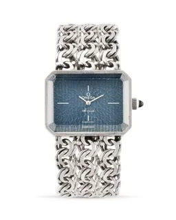 Omega De Ville 8272-1011 Silver Blue