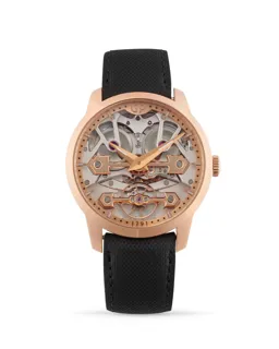 Girard-Perregaux Classic Bridges 86005 40mm 18k rose gold Skeletonized