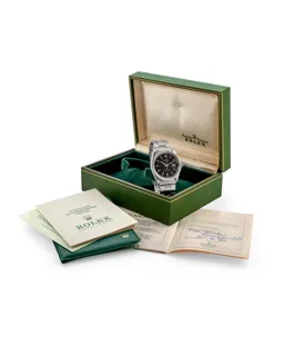 Rolex Oyster Perpetual Date 1501 Stainless steel Black