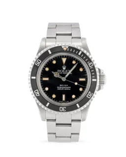 Rolex Submariner 5513 Stainless steel Black