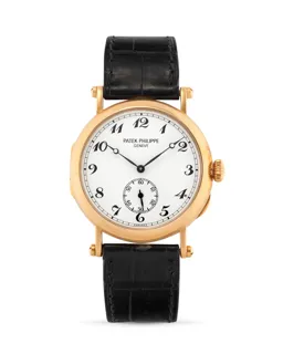 Patek Philippe Calatrava 3960 34mm 18k Gold White