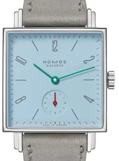 NOMOS Tetra 496 Stainless steel Blue