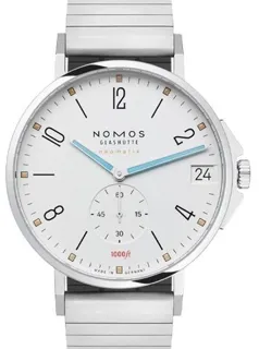 NOMOS Tangente 580 Stainless steel White