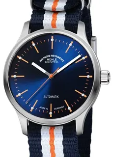 Mühle Glashütte Germanika M1-40-72-NB Stainless steel Blue