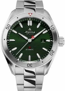 Alpina Alpiner AL-525GR5AQ6B Stainless steel Green