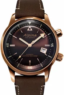 Alpina Seastrong AL-525BR4H4 Rose gold Brown