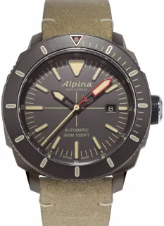 Alpina Seastrong AL-525LGG4TV6 Stainless steel Gray