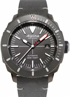 Alpina Seastrong AL-525LGGW4TV6 Stainless steel Gray