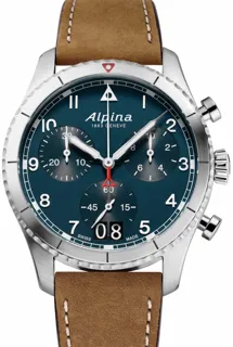 Alpina Startimer AL-372NW4S26 Stainless steel Blue