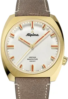 Alpina Startimer AL-709SR4SH5 PVD coated$Stainless Steel Silver