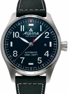 Alpina Startimer Pilot Automatic AL-525NN4S6 Stainless steel Blue