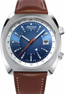 Alpina Startimer Pilot Heritage AL-555LNS4H6 Stainless steel Blue