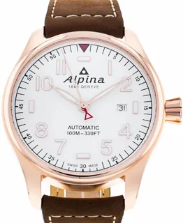 Alpina Startimer AL-525S4S4 Stainless steel and PVD White