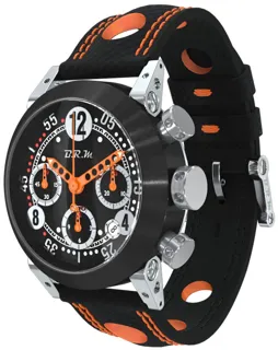 B.R.M Chronographes Racing GP-40-I-CN-AO 40mm Stainless steel Black