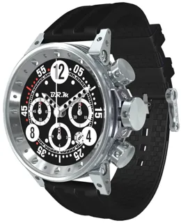 B.R.M Chronographes Racing V12-44-GTN Stainless steel and PVD Black