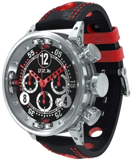 B.R.M Chronographes Racing V12-46-SA-AR Stainless Steel$Titanium Black