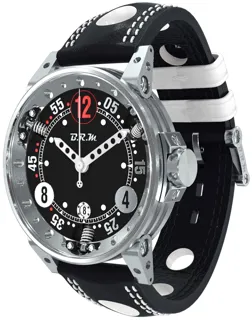 B.R.M Chronographes Racing V6-44-SA-AB Stainless steel Black