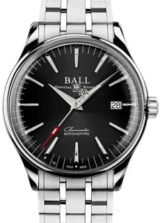 Ball Trainmaster NM3280D-S1CJ-BK Stainless steel Black