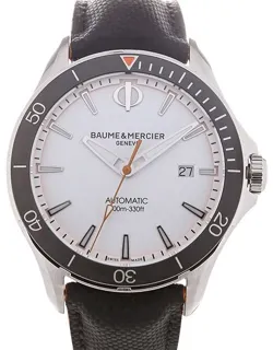 Baume & Mercier Clifton M0A10337 Stainless steel White