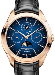 Baume & Mercier Clifton M0A10632 Rose gold Blue