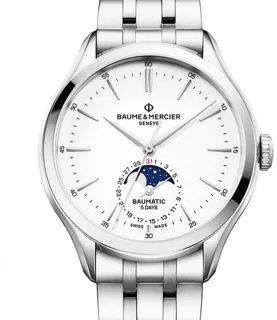 Baume & Mercier Hampton M0A10552 Stainless steel Silver