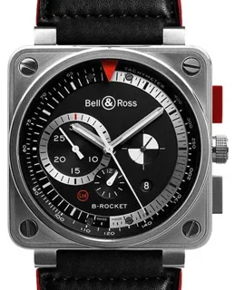 Bell & Ross BR 01 BR0194-B-ROCKET Stainless steel Black