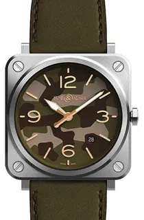 Bell & Ross BR S BRS-CK-ST/SCA Stainless steel Green