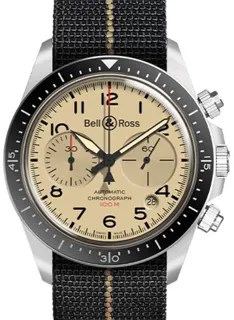 Bell & Ross BR V2 BRV294-BEI-ST/SF Stainless steel Beige