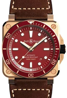 Bell & Ross Instruments BR0392-D-R-BR/SCA Bronze Red