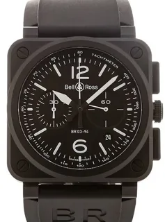 Bell & Ross Instruments BR0394-BL-CE Ceramic Black