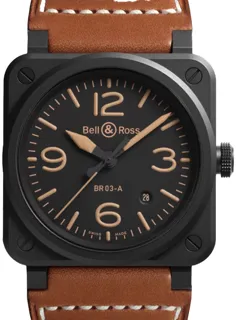 Bell & Ross Instruments BR03A-HER-CE/SCA Black ceramic Black