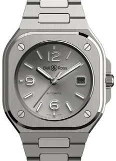 Bell & Ross Instruments BR05A-GR-ST/SST Stainless steel Silver