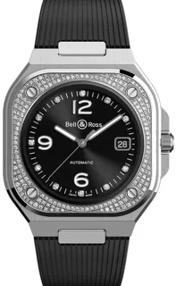 Bell & Ross Urban BR05A-BL-STFLD/SRB Stainless steel Black