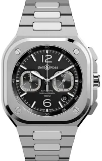 Bell & Ross Urban BR05C-BL-ST/SST Stainless steel Black