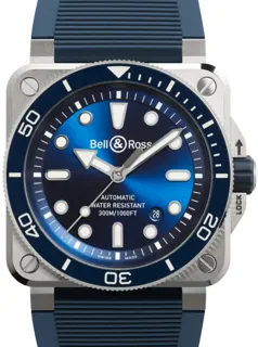 Bell & Ross BR 03 Diver BR03A-D-BLU-ST/SRB Stainless steel Blue