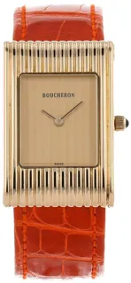 Boucheron Reflet 7280 21mm Yellow gold Golden