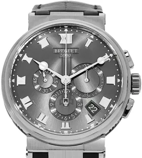 Breguet Marine 5527TI/G2/9WV Titanium Gray