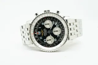 Breitling Navitimer A23322 41mm Black and Silver