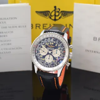 Breitling Navitimer D12022 41.5mm Stainless steel Black