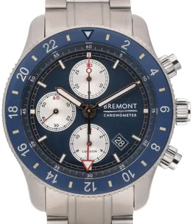 Bremont Supermarine BL-B Stainless steel Blue