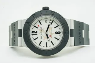 Bulgari Aluminium 103539 BB40AT 40mm Silver