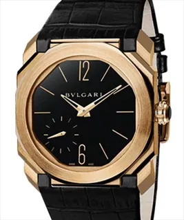 Bulgari Octo 102371 BGOP40BGLXT Rose gold Black