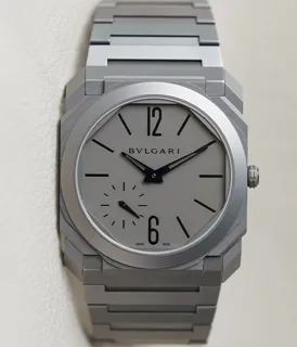 Bulgari Octo Finissimo 102713 40mm Ceramic and Titanium Gray