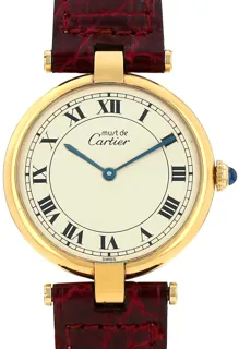 Cartier Must Vendu00f4me 590003 Vermeil Cream