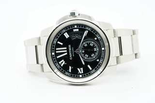 Cartier Calibre de Cartier W7100016 Stainless steel Black