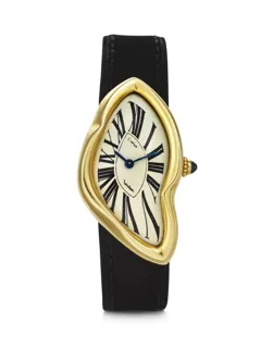 Cartier Crash 18k yellow gold White