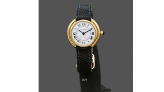 Cartier Ellipse 67080 18k yellow gold White