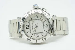 Cartier Pasha Seatimer W31080M7 40mm White