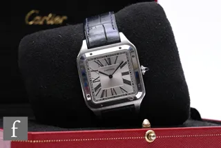 Cartier Santos Dumont 34mm Stainless steel Silver